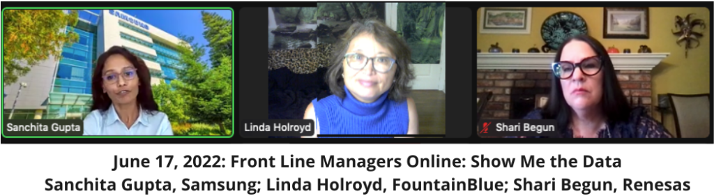 June 17 Front Line Managers Online Program: Show Me the Data